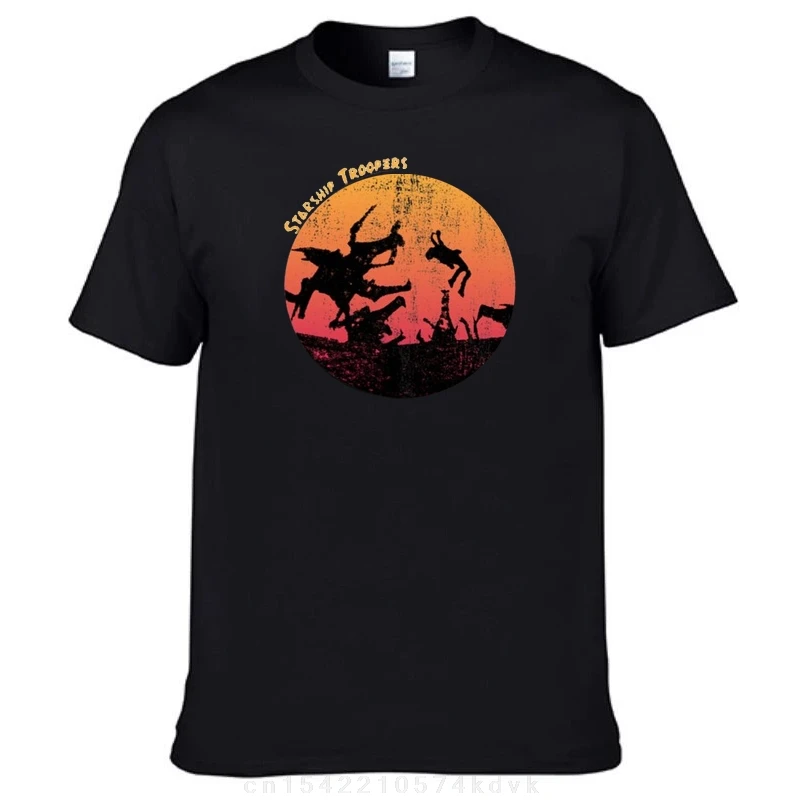 Starship Troopers (Sunset Vibe) T-Shirt kawaii clothes new edition Men's t shirts