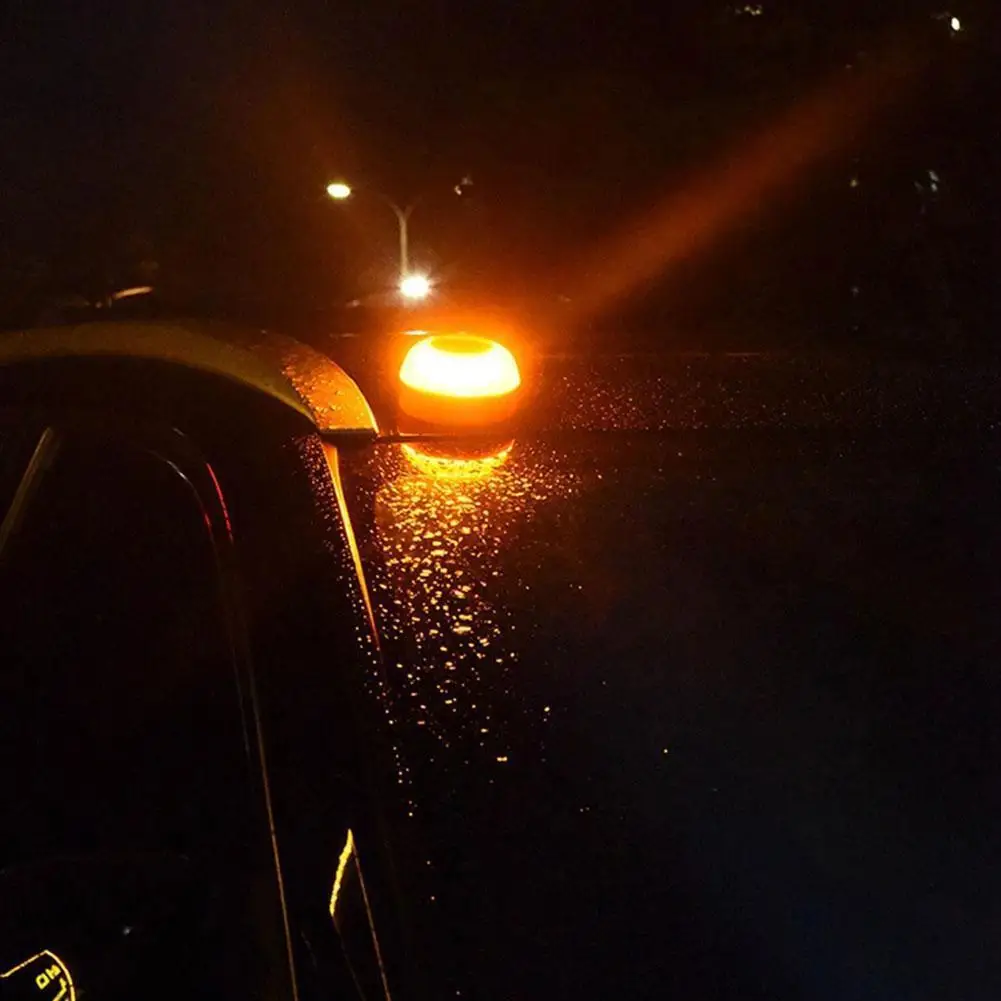 Spain Car Emergency Light V16 HomologatedApproved LED White Yellow Flashing Strong Magnetic Traffic Strobe Light