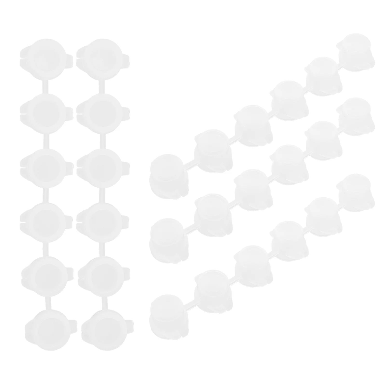 

30 Pcs Palette Paint Cup Child Coffee Mug Empty Cans Pe Painting Crafts Supplies