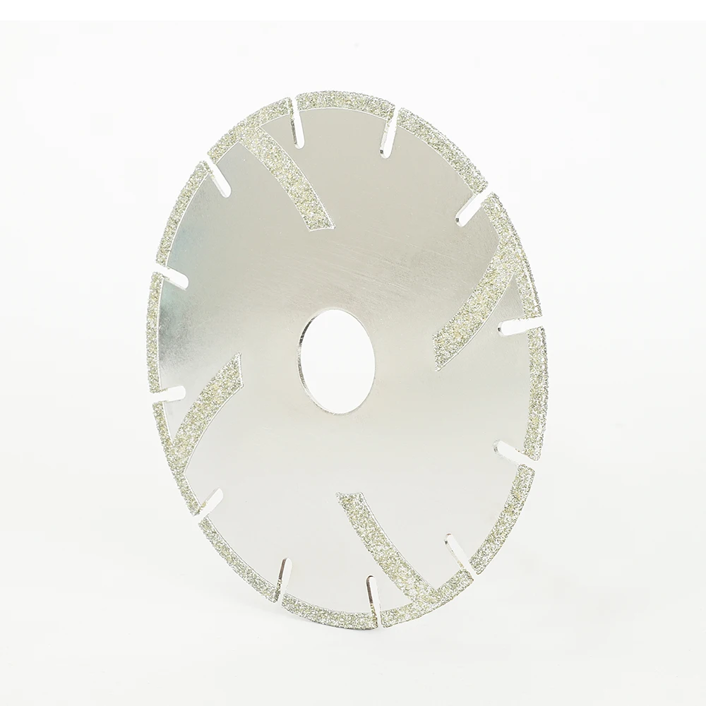 5 Inch 120mm Diamond Brazing Saw Blade Grinding Sheet Cutting Blade Disc Wheel Cup For Cutting Stone Marble And Metal