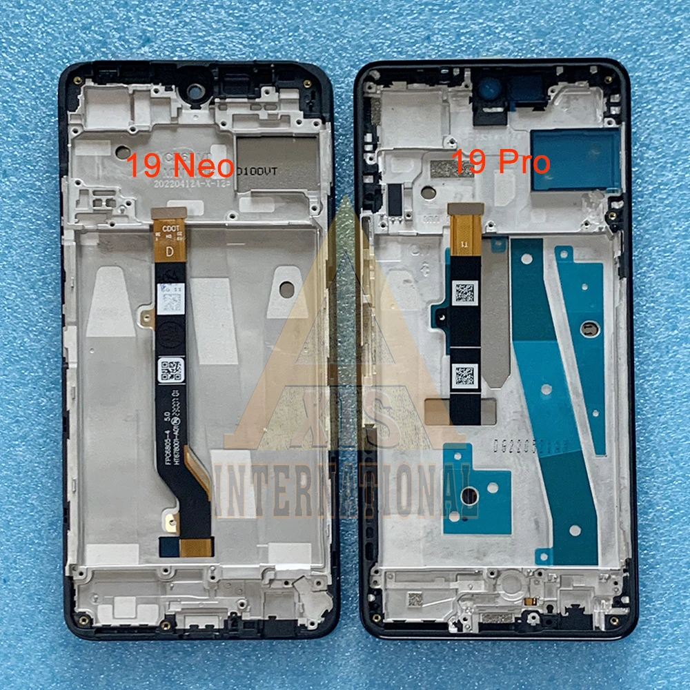 Tested For Infinix Tecno Camon 19 Neo 19 Pro 4G 5G LCD Frame Display Screen Touch Digitizer For Tecno Spark 10C 10 Pro KI5k