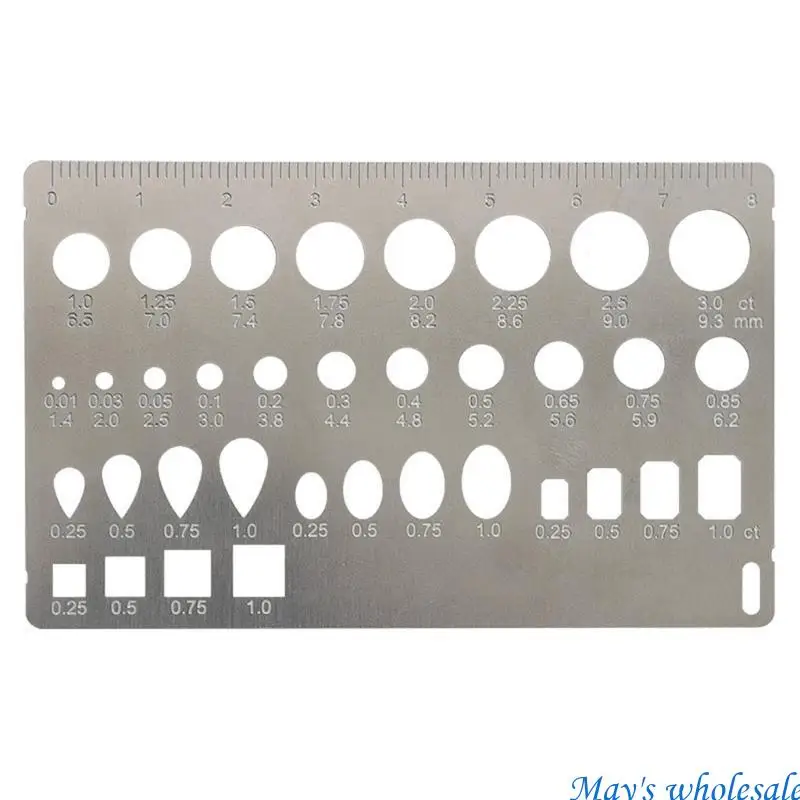 

Необходимый точный диамантиновый калибр, штангенциркуль, измерительный инструмент для изготовления ювелирных изделий и оценки