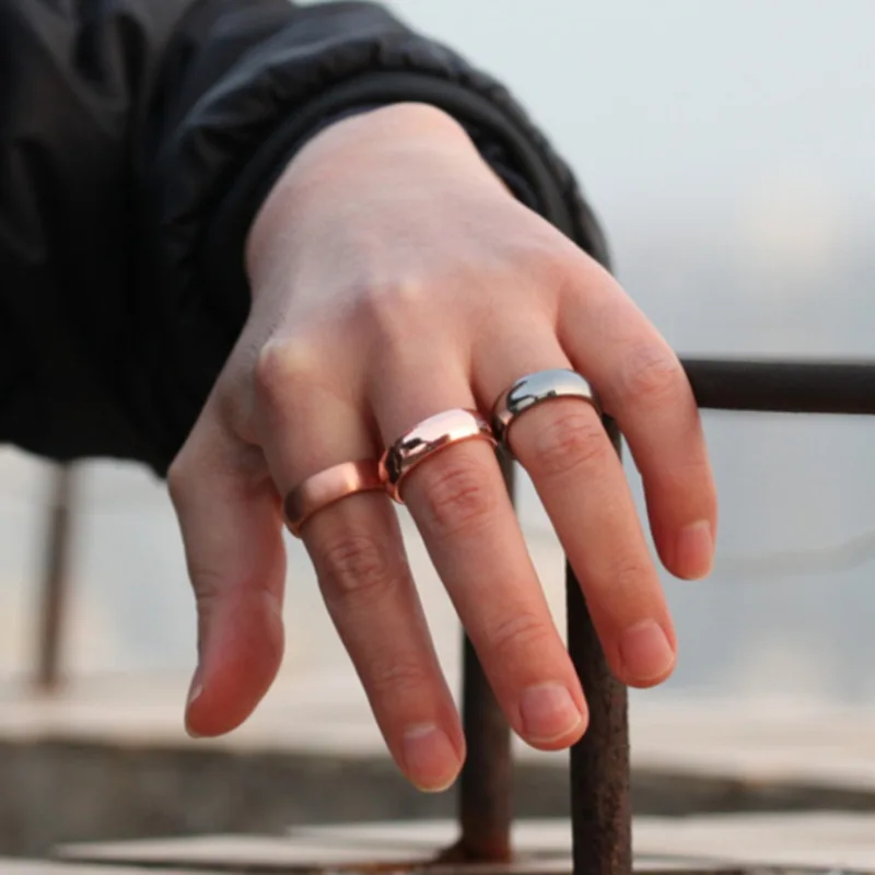 4 Colors Fashion Opening Magnetic Therapy Lose Weight Ring Magnetic Health Rings Keep Fit Health Slimming Ring with 2 Magnets - Image 5