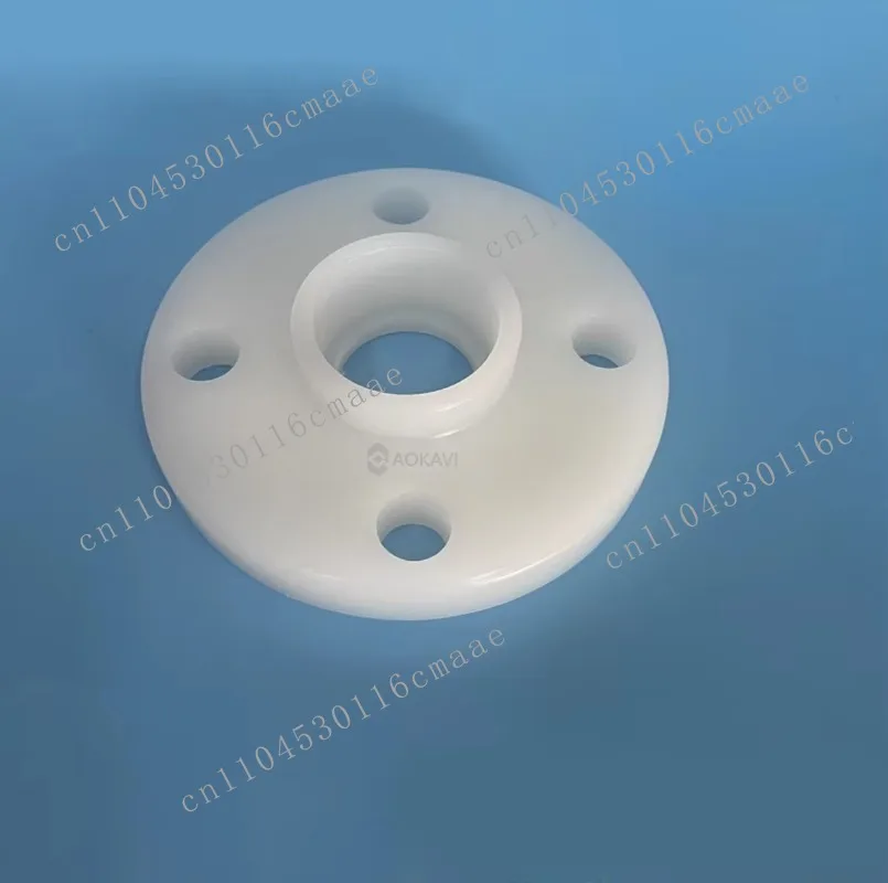 PVDF Blind Flange, Plastic Blank Flange, Kynar PVDF Pipe Cap Flange for Chemical Piping Systems