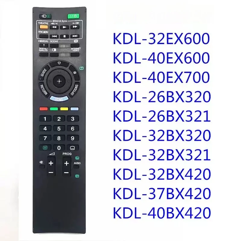 Remote control for SONY TV model RM-GD014 KDL-32EX400/40EX500/46EX500