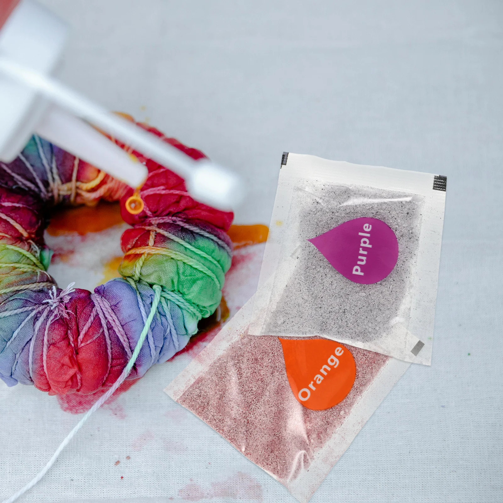 10 قطعة مسحوق صبغ التعادل الإبداعية متعدد الألوان الصباغ للملابس DIY بها بنفسك النسيج الصباغة مسحوق اليدوية التعادل صبغ لوازم