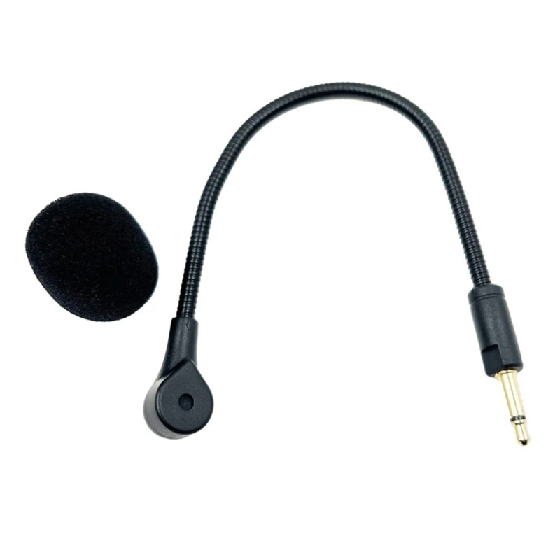 Game Mic Replacement for Kraken Wireless Gaming Headset, 3.5mm Microphone Boom with Foam Cover