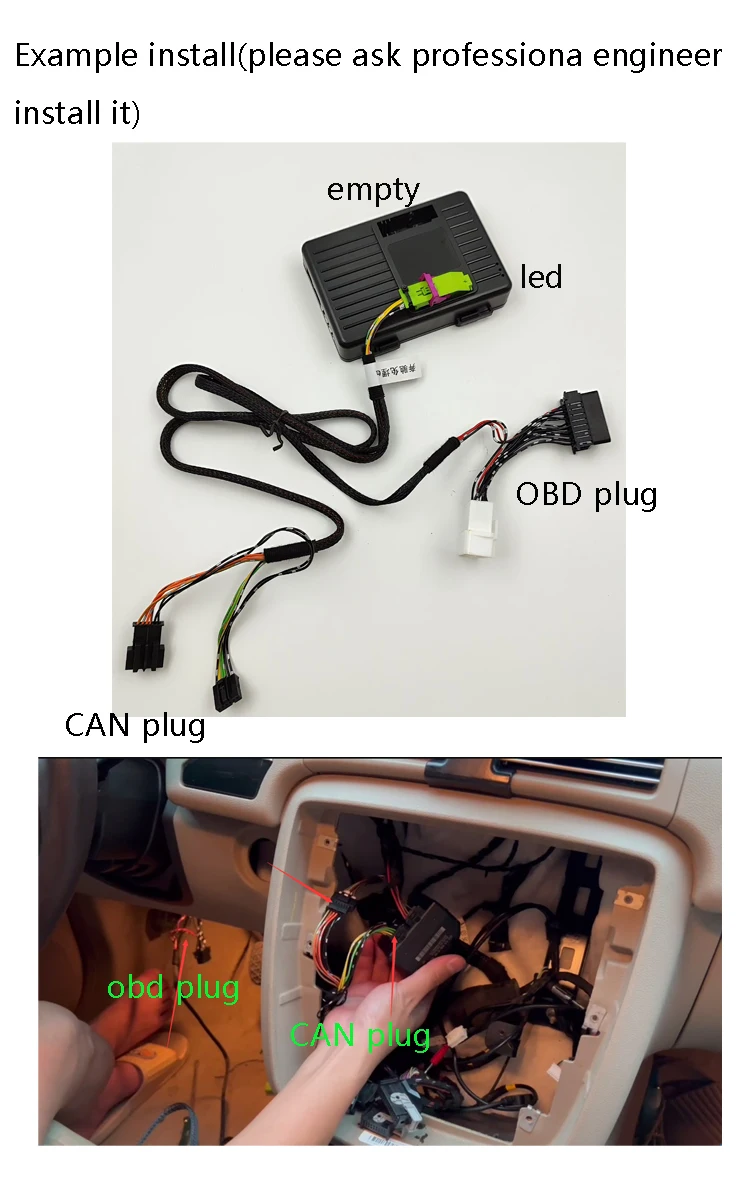 For Mercedes Benz  ML X164  GL W164 R W251 Year 2006-2011 Upgrade Car Engine Remote Start System Use Original Key Plug Play