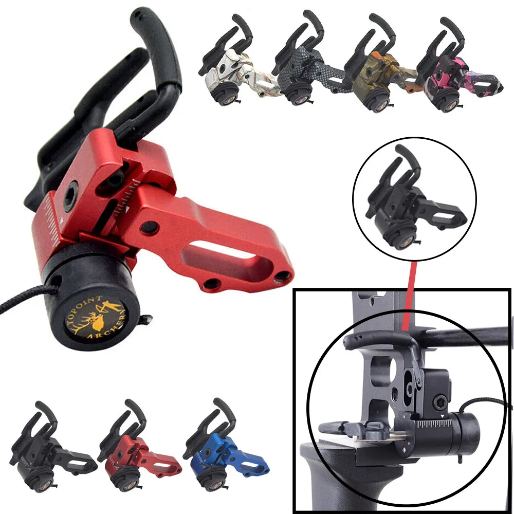 Soporte de flecha para tiro con arco y flecha, aleación de aluminio, compuesto, para tiro con arco, LH/RH, 1 ud.