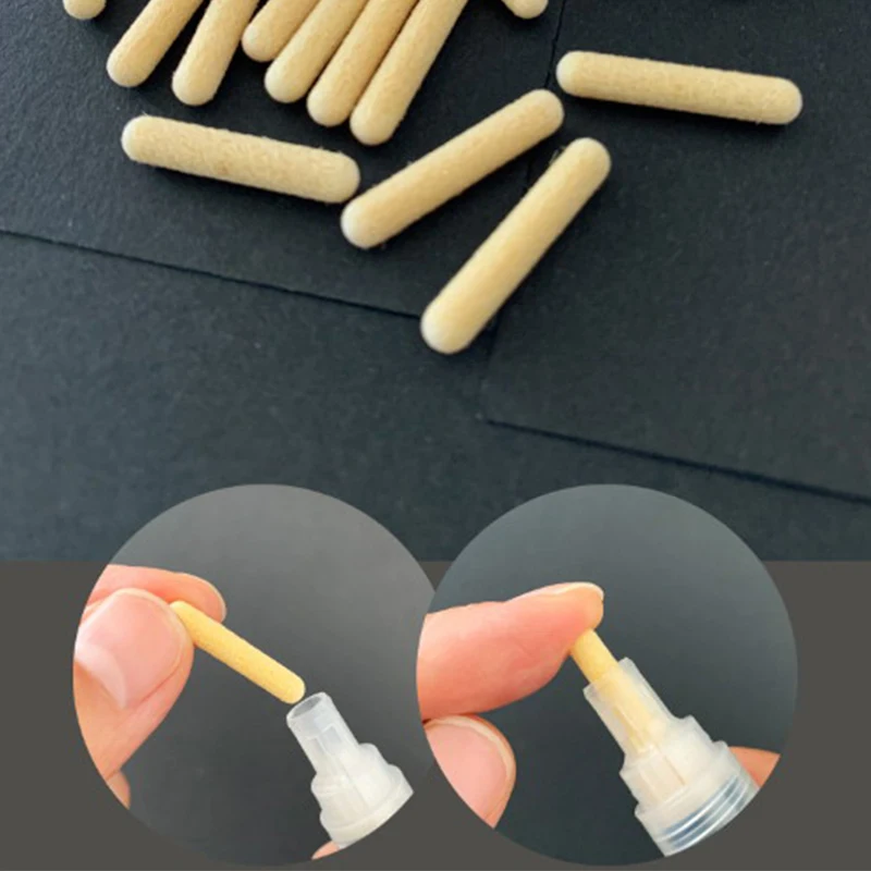 3/10pcs  Replacement Nibs Tips Oblique Square Round Nibs For Repair Marker Acrylic Paint Marker Pen