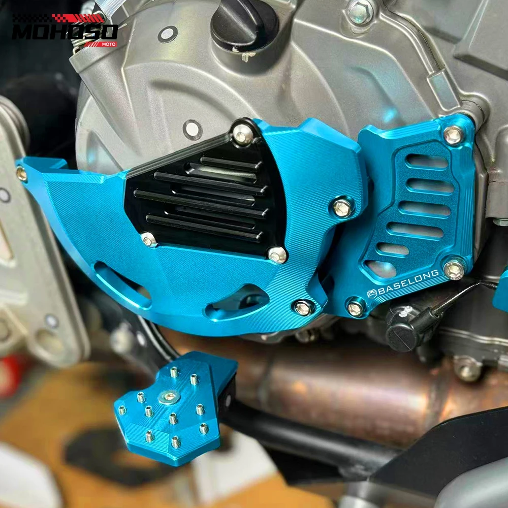 

Right Side Engine Case Guard Protection Cover For CFMOTO CF MOTO 450MT 450 MT 2024 2025 IBEX450 MT450 Motorcycle Accessories