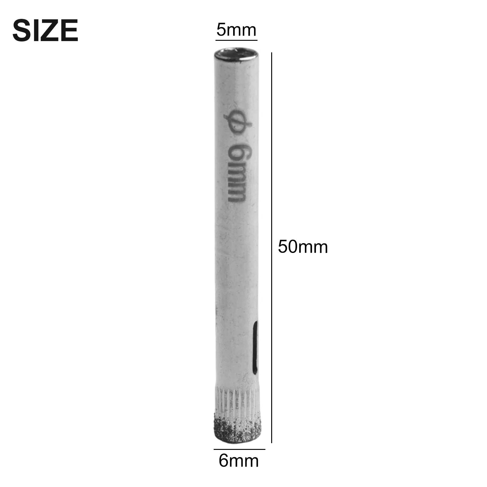 Drill Bits Diamond Drill Bit Workshop Equipment Accessories Replacement Tool 12Pcs 6mm Bit Cutter Diamond Drill