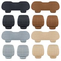 Car Seat Cover 3PC Set Soft and Comfortable Automotive Seat Cushion Rear Bench Protective Mat for Suvs Cars Sedans Vehicles