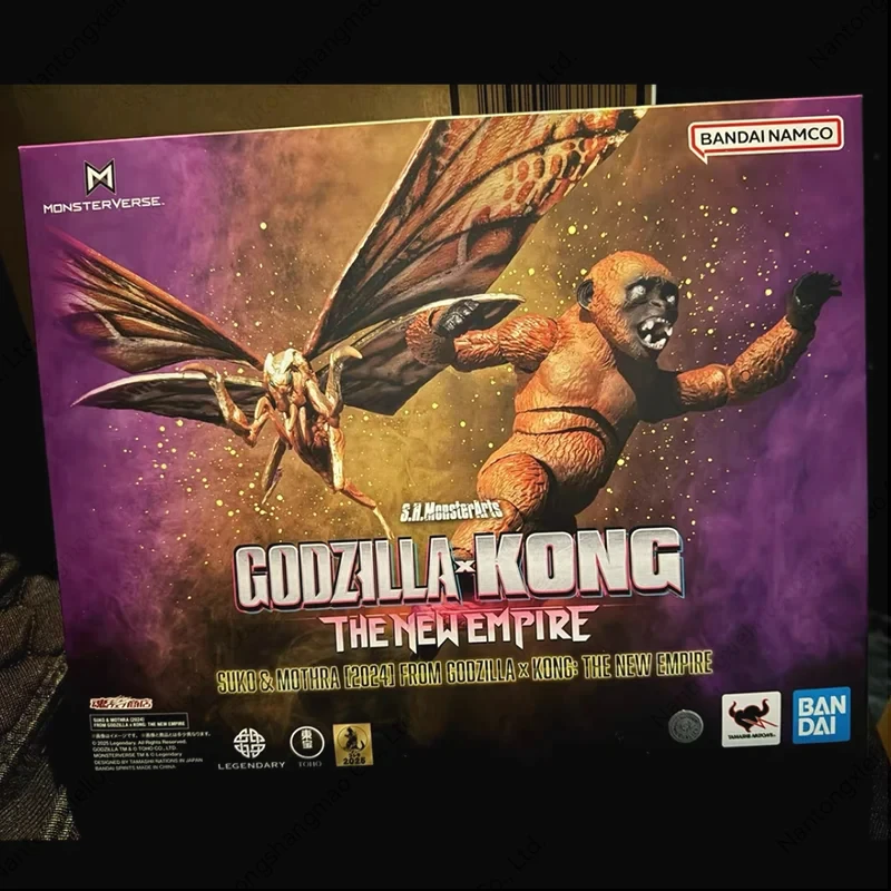 

Original Bandai S.H.MonsterArts Shm Suko Mothra Action Collection Figure Toy