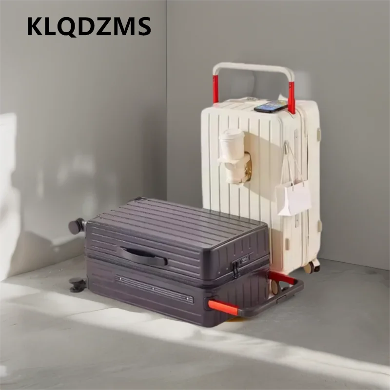 KLQDZMS Travel Luggage ABS+PC Boarding Case 20