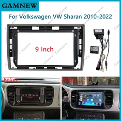 9 Inch Car Frame Fascia Fitting Kit Adapter Canbus Box Android Radio Audio Dash Panel Bezel For Volkswagen Beetle 2012-2018