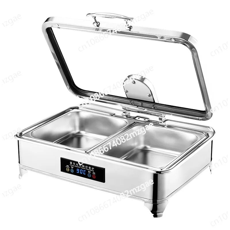 

Buffet Furnace Commercial Electric Heating Stainless Steel Hotel Breakfast Luxury Visual Hydraulic Insulation Furnace