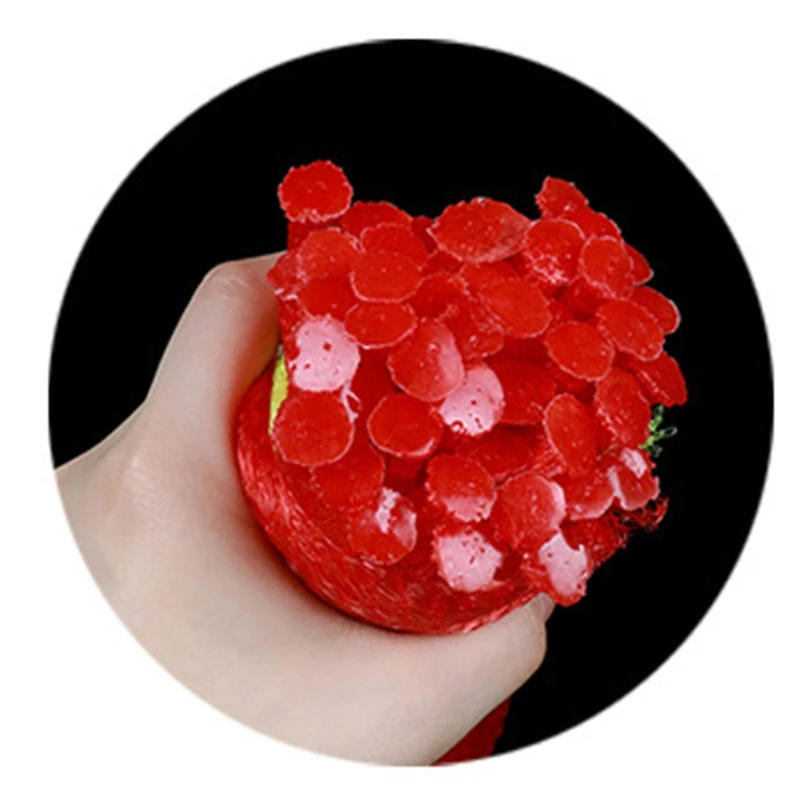 Tas Jaring Gantung Semangka 100 Buah Tas Jaring Penyimpanan Buah Dapat Digunakan Kembali untuk Sayuran Melon Madu Kerang