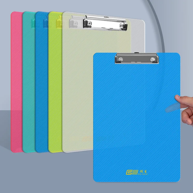 1PCS A4 File Folder Paper Clipboard Writing Pad Splint Memo Clip Board Document Holder Student School Office Stationery Supplies