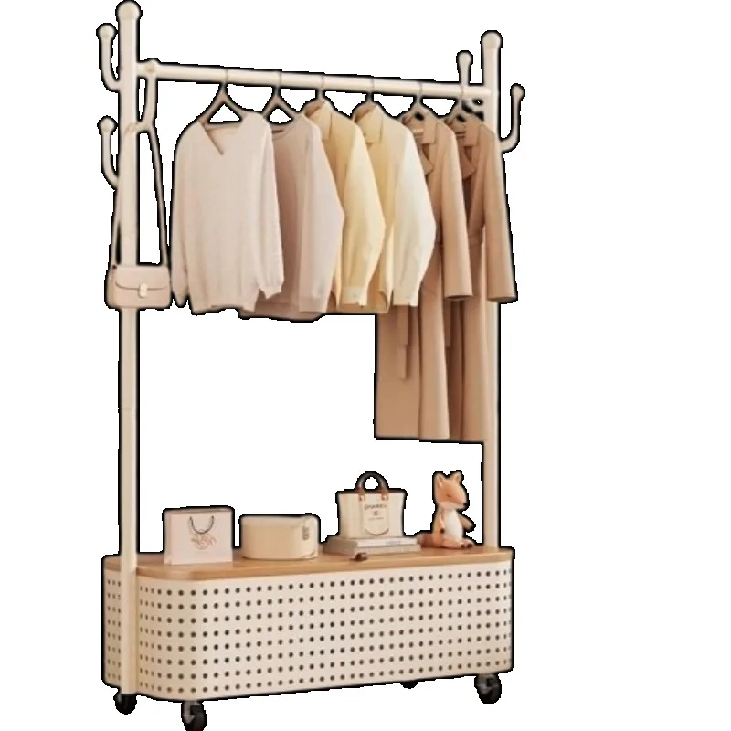 Entrance Garment Clothes Rack Place Saving Minimalist Standing Clothes Rack Display Beautiful Cabideiro Home Accessories