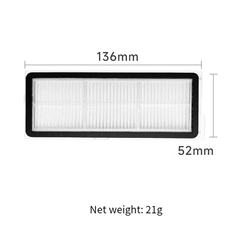 A005-Для фильтра Roborock Qrevo S, Qrevo Pro, Qrevo Maxv, Qrevo Plus для большей долговечности