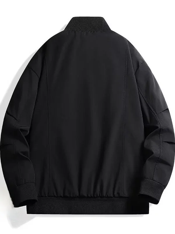 

Легкая мужская бейсбольная куртка Ma Flight Jaet королевского синего цвета, свободная посадка, весна-осень, хлопок, полиэстер