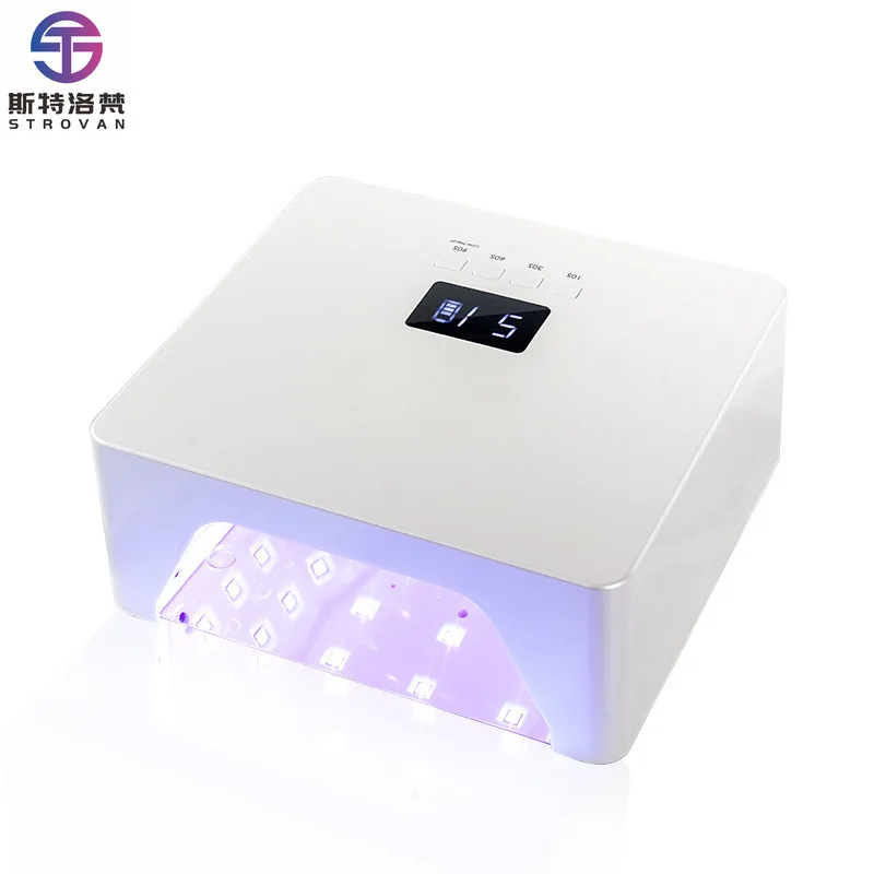 

STLF LZS Professional 42W Rechargeable LED Nail Lamp UV Floor Lamp for Curing Gel Nails Electric Detachable Foot Lamp Made Durab