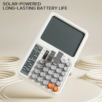 Writing Tablet Calculator Solar Powered LCD Notepad With Writing Padeye-Protection LCD Paperless Design Protecting Children Eyes 4