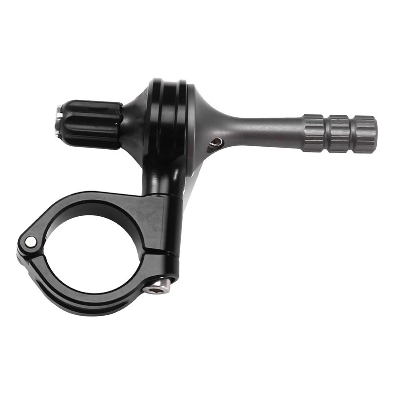 [NEW!ABKG】 Mountain Bike Seatpost Kit 4 Way CNC Remote Lever For External/For Internal Routing Dropper