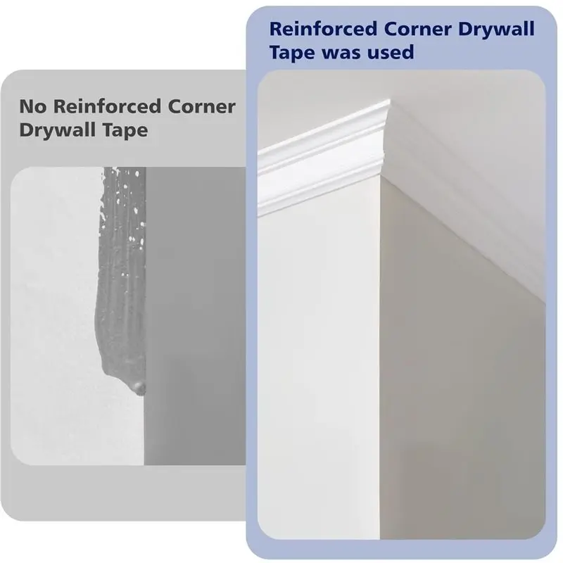 ABWR-Drywall Corner Tape For Inside Corners Drywall Corner Tape No Adhesive, Crack Repair