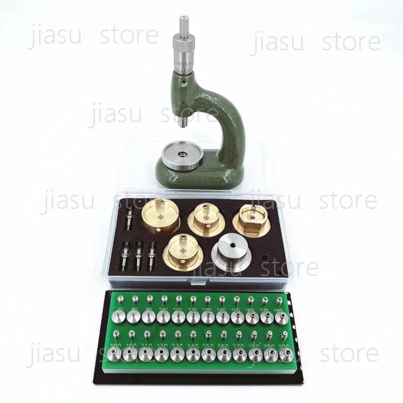 

New Watchmaker Jewelling Tool with Micrometric Screw 4mm&4mm Watch Hand Installing and Fitting Tools Watch Needle Installation