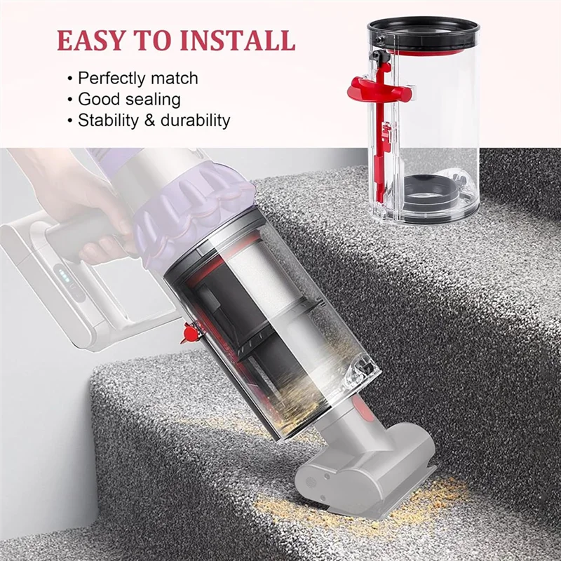 Dust Container Replacement Parts For Dyson V11 V15 SV14 SV15 SV22  Vacuum Cleaner Parts T8 Screwdriver Part 970050-01