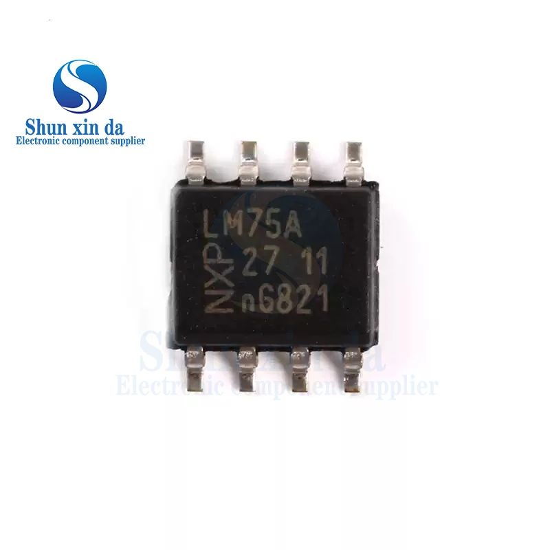 10 PZ LM75AD LM75A LM75 SOP-8 SMD Sensore di temperatura digitale e IC watchdog termico