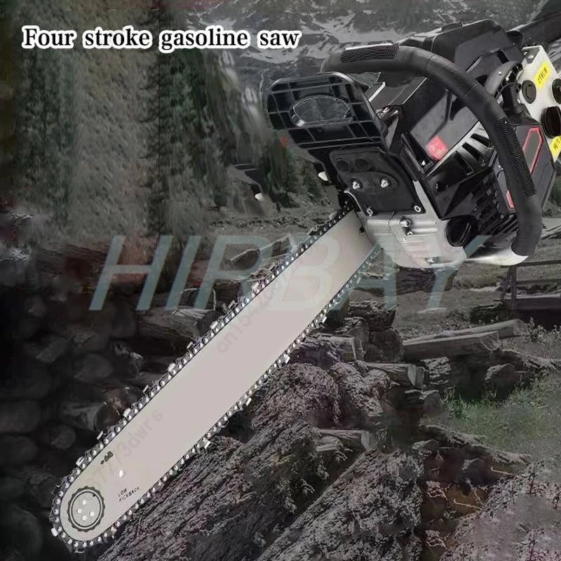 Chainsaw Gasoline Chainsaw Engine Saw 2 Stroke 20 inches Petrol Chainsaw Wood Cutting Hand Tools Mini Chainsaw