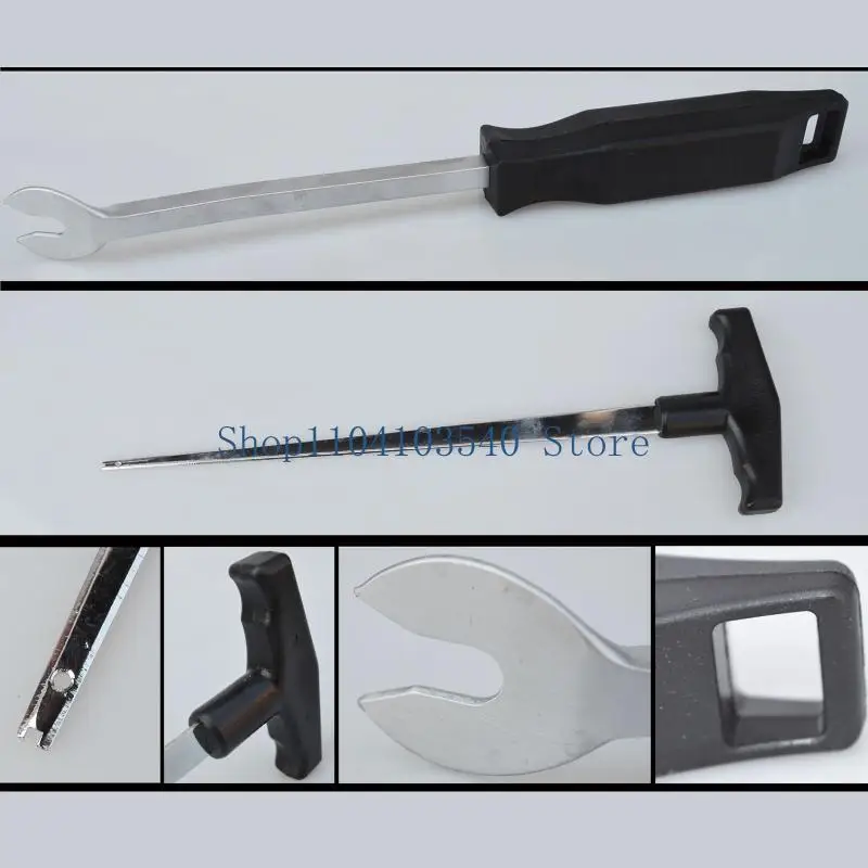 

02DC 7 PCS Профессиональный комплект инструментов для снятия ветрового стекла для автомобильных приборов.