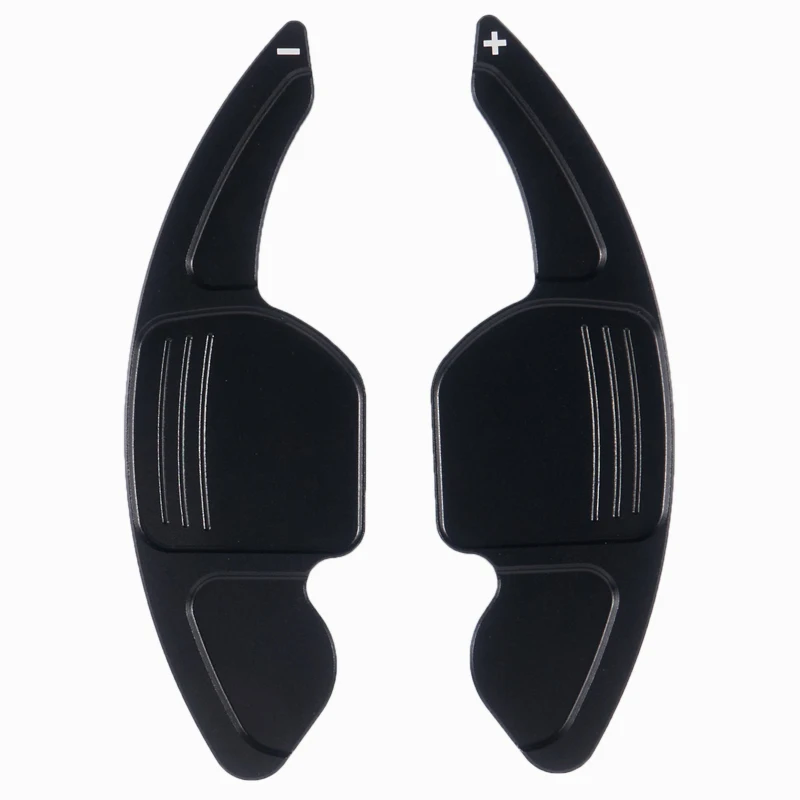 Para AUDI A3 S3 A4 S4 B8 A5 S5 A6 S6 A8 R8 Q5 Q7 TT volante de coche paleta cambio extensión palanca de cambios de aluminio