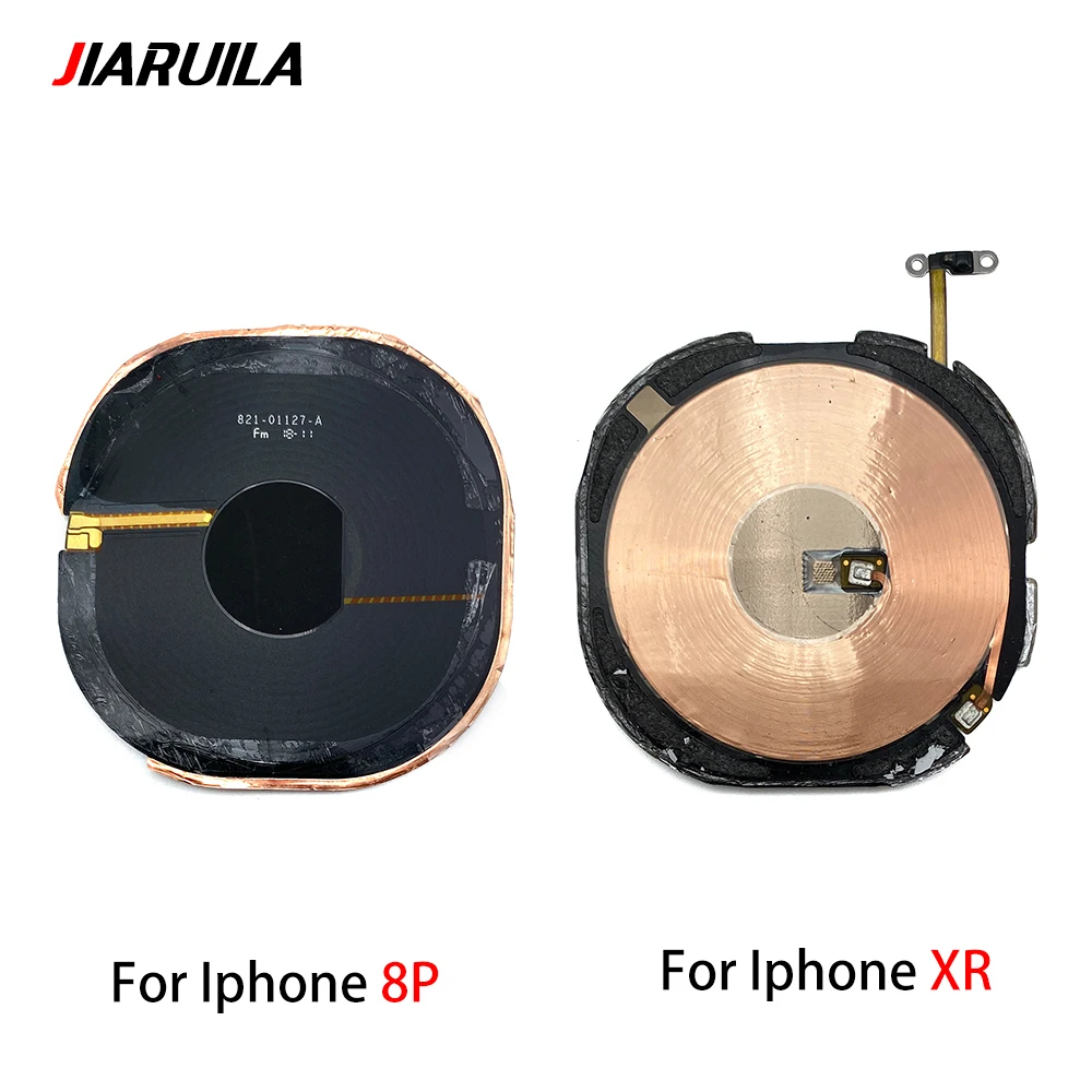 Wireless Charging Chip NFC Coil With Volume Flex For Iphone 8 Plus Se 2020 X XR XS Max 11 Pro Max NFC Charger Receiver Panel