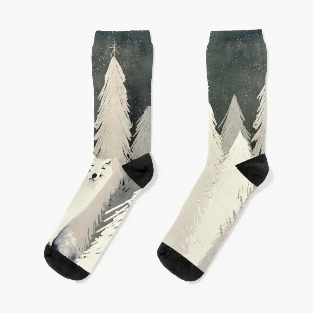 

Arctic Wolf Socks Run Non-slip Crossfit anti slip football Boy Child Socks Women's