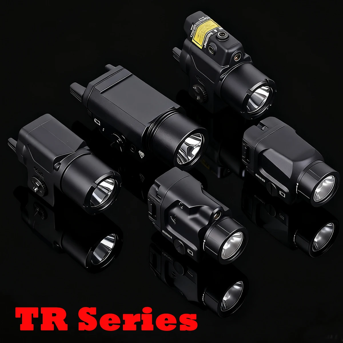 

Tactical Airsoft X300 Weapons Light TR8 TR7 TR1 Metal LED Strobe Light 20mm for G17 G19 Pistol Strobe Scout Flashlight Gun Lamp