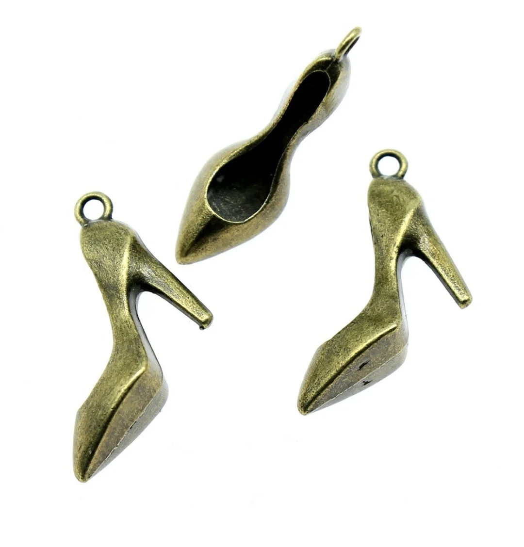 

10pcs 27x16mm Zinc alloy metal tibetan silver ,antiqued bronze plated charm T0862 for handmade accessories