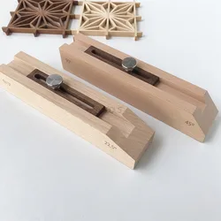 New Woodworking Inclined Edge Angle Shovel Platform Beech Wood Group Craftsmanship Material Package Beginner's Specail Tools Kit