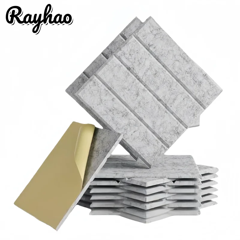 

Thicken Felt Panel Soundproof Sound-absorbing Board Self-adhesive Wall Sticker Conference Room Recording Studio Door Wall Decor