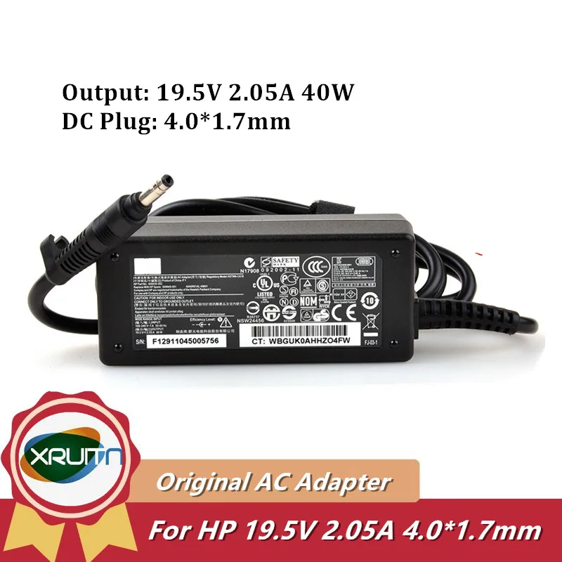 

Genuine HSTNN-LA18 622435-005 19.5V 2.05A 40W Laptop Charger AC Adapter for HP Compaq Mini CQ10 Notebooks HSTNN-DA19 VV122AA