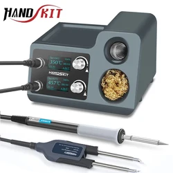 T12 Soldering Station Tweezers Handle STM 32 Chip Auto Sleep Dual Used Save Power Micro Electronic SMD Repair Welding Tools