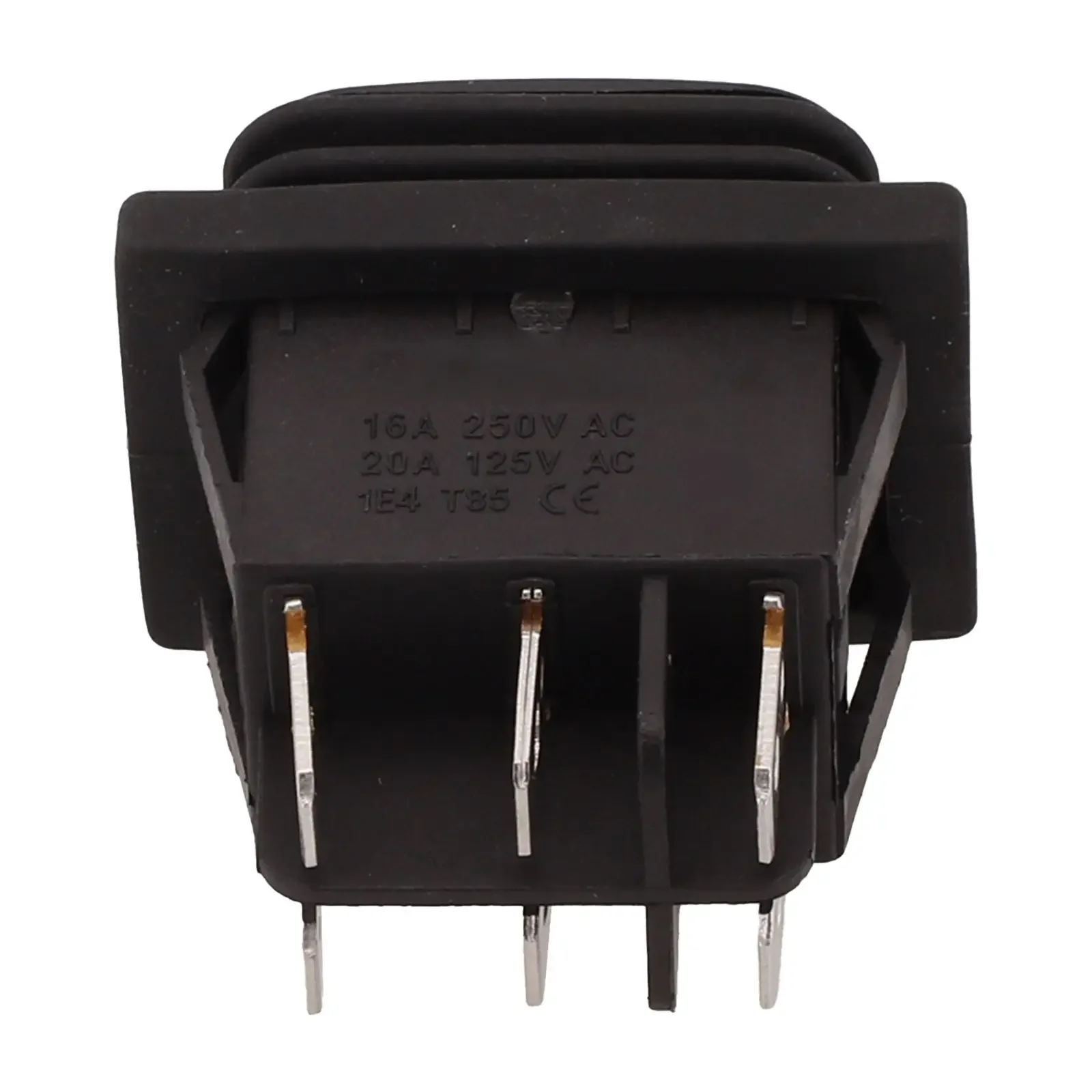 Ready For Immediate Use For DIY Electronics Momentary Polarity Reverse Switch Crimped Rocker Switch Power Rating 10A At 250V AC