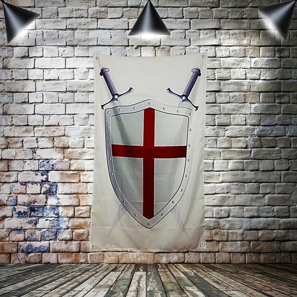 Knights Templar Posters Wall Art Knights Templar Armor Retro PostersCanvas Painting Home Decoration Ornaments Mural Wall Sticker