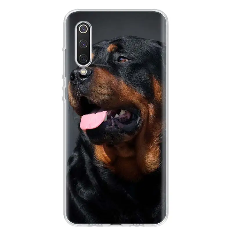 Cute Rottweiler Dog For Xiaomi Redmi Note 13 12 11S 11 10S 10 Pro Phone Case  11T 11E 9S 9 8T 8 7 Plus Fundas Cover Coque Note 1