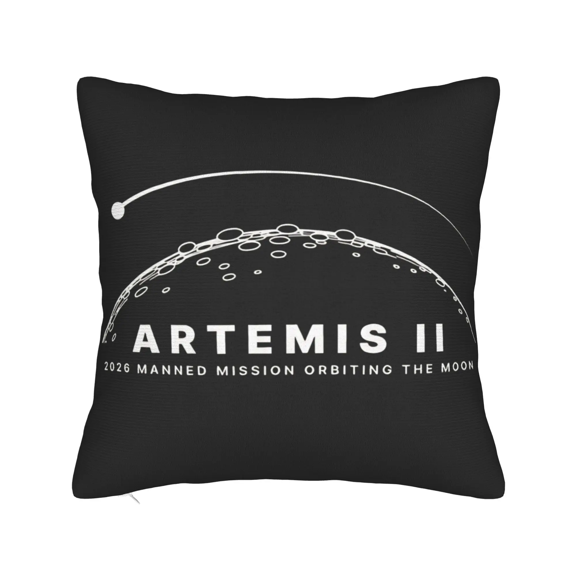 Pillow Cover Artemis II Back to the Moon 2026  Cute Funny Pillow Case For Sofa Home Decoration Pillowcases