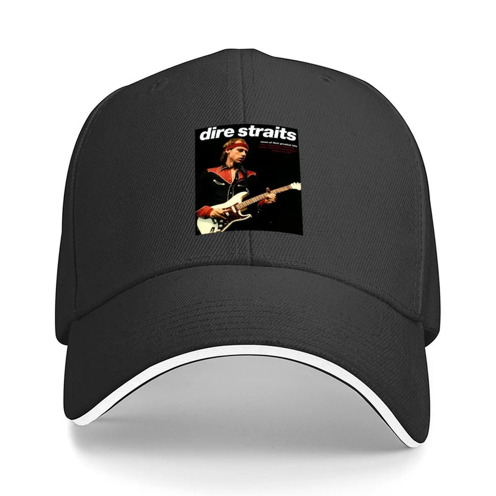 

dire straits guitars Baseball Cap golf hat genuine Designer Hat Rave fishing caps man Men's Women's