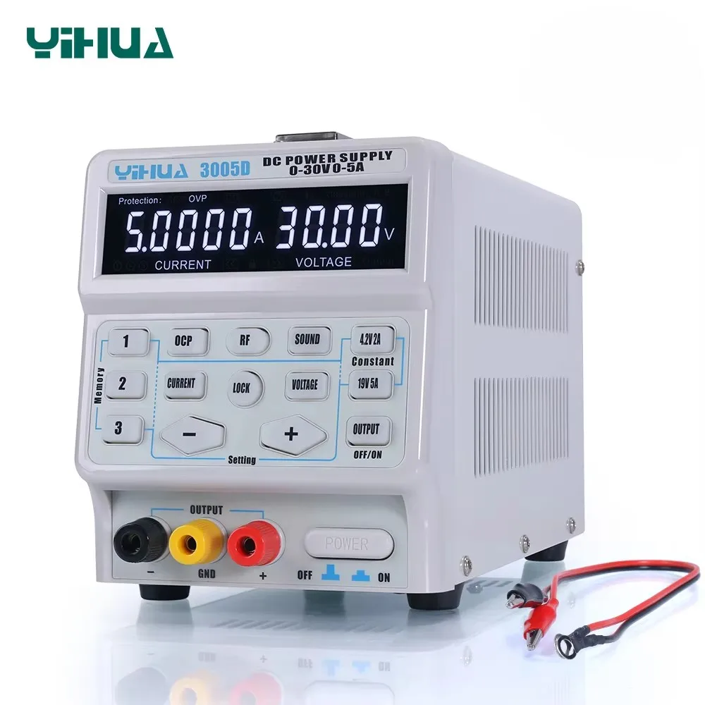 

YIHUA 3005D Power supply 5A 30V DC Power Supply Adjustable Laboratory Power Supply